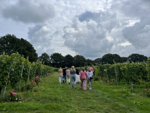 Overleg afdeling Dagelijks Onderhoud bij klooster Catharinadal