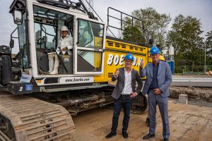 Start bouw nieuwbouwwijk Veldspring feestelijk gevierd!