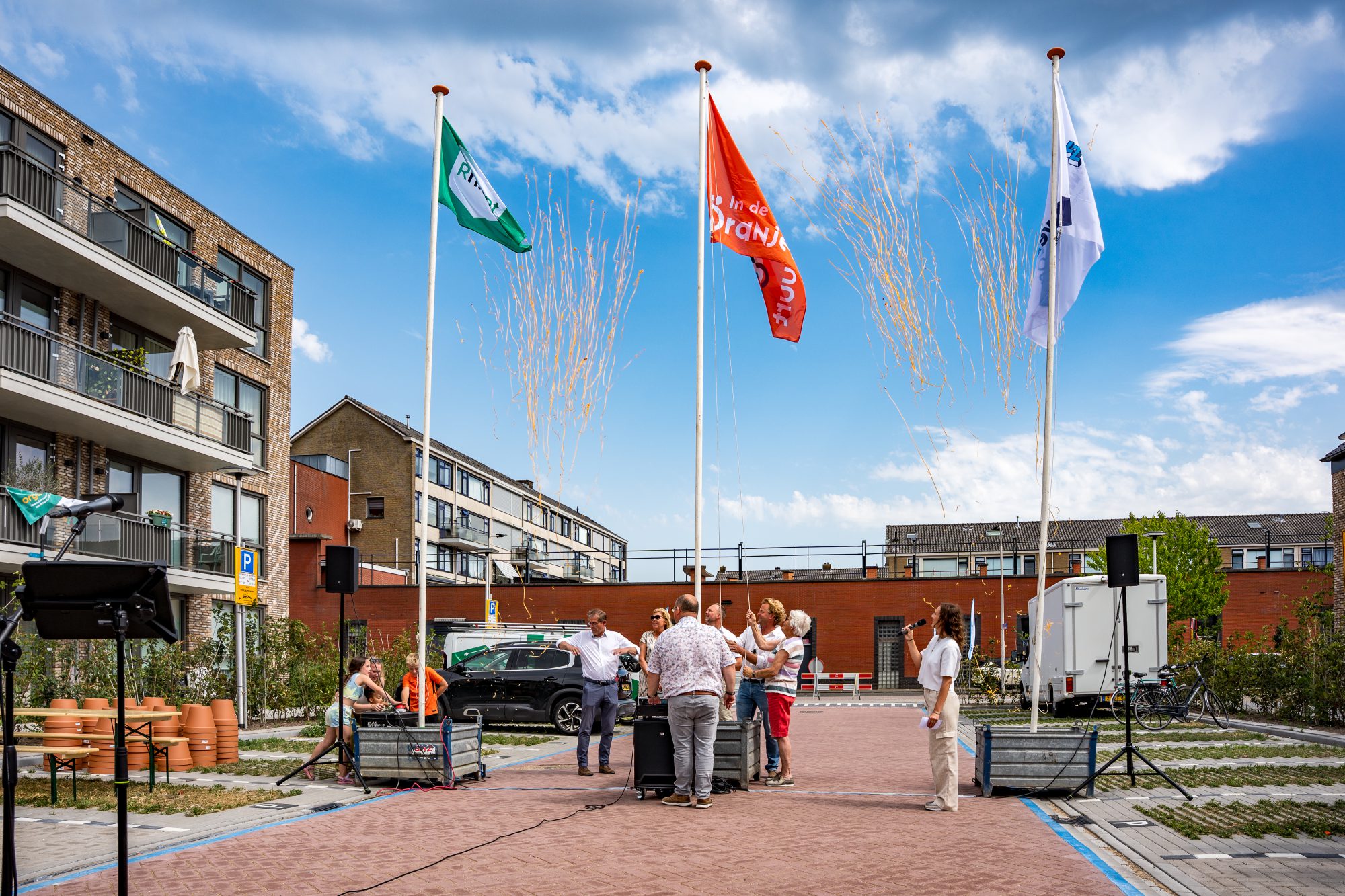 Feestelijke opening Oranjebuurt: Samen vieren we het resultaat!