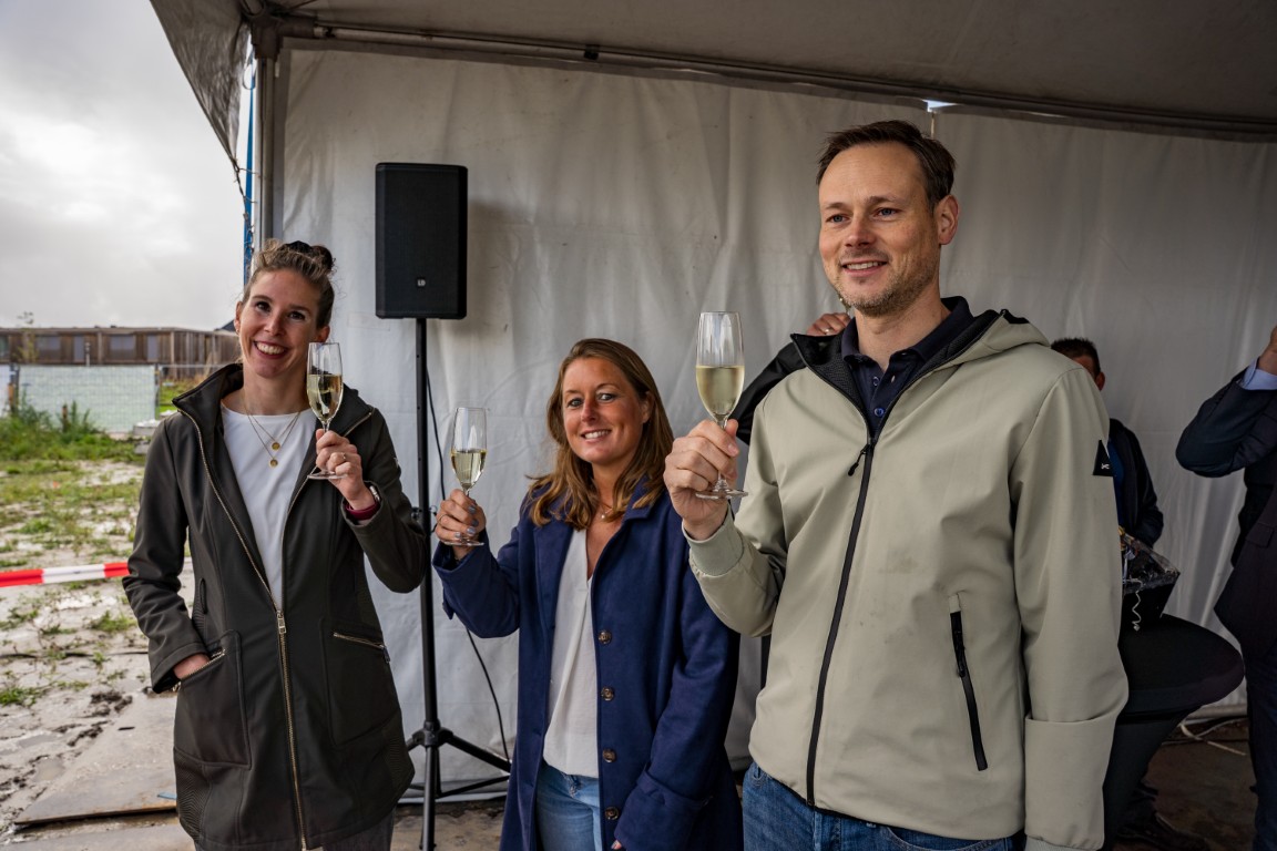 Bouw van 5 woningen aan de Terre in Steenbergen gestart!